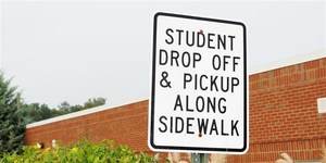 Student drop off/pick up